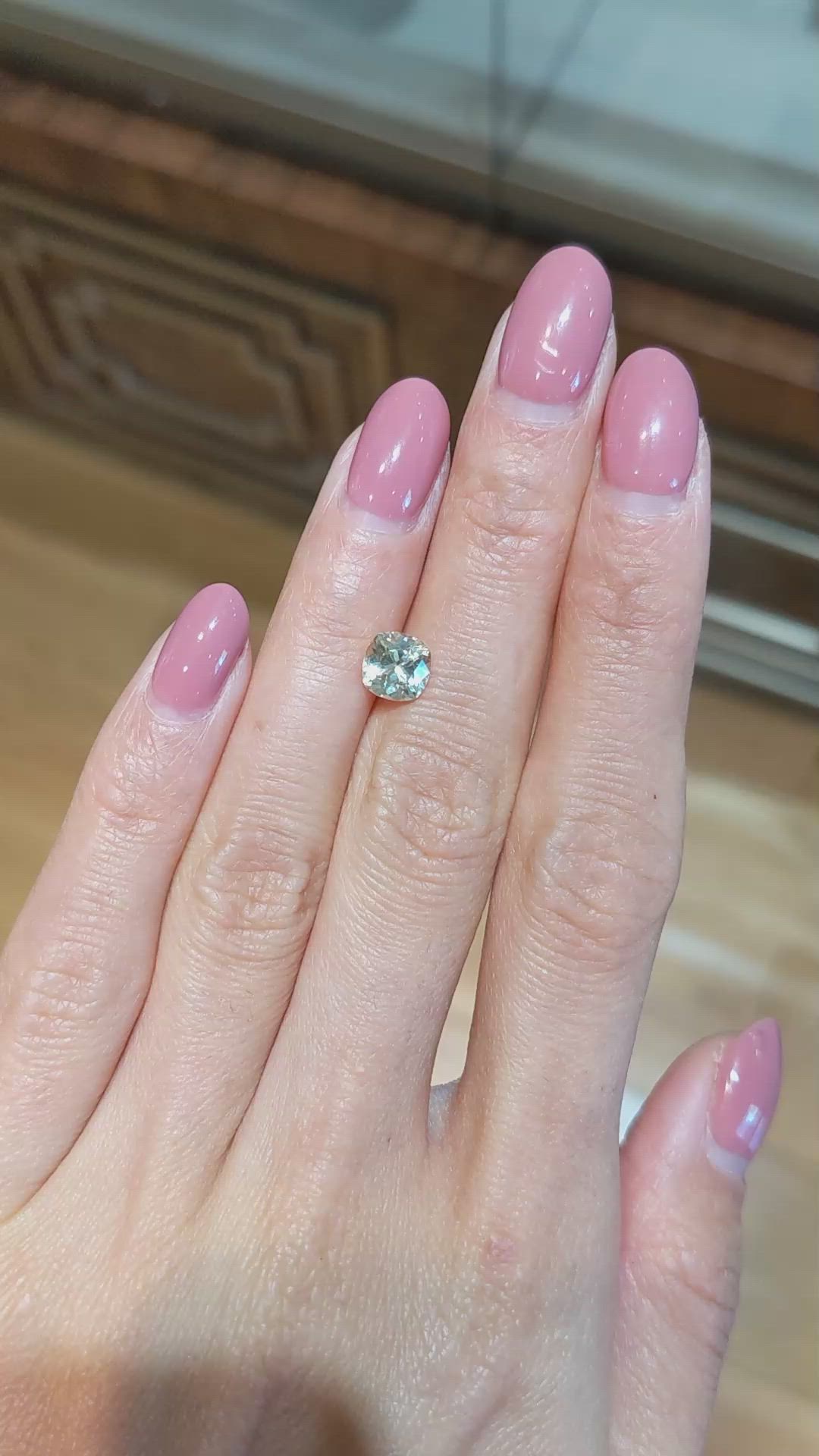 1.37 Ct. Yellow Sapphire from Ceylon (Sri Lanka) Size Video