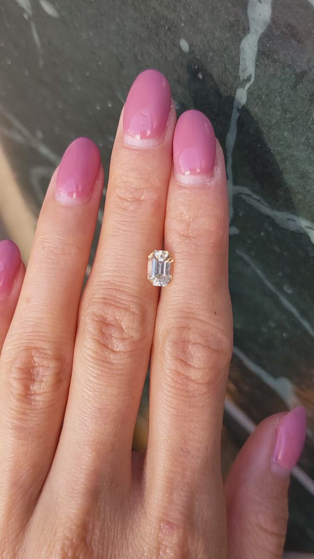 1.59 Ct. Yellow Sapphire from Ceylon (Sri Lanka) Size Video