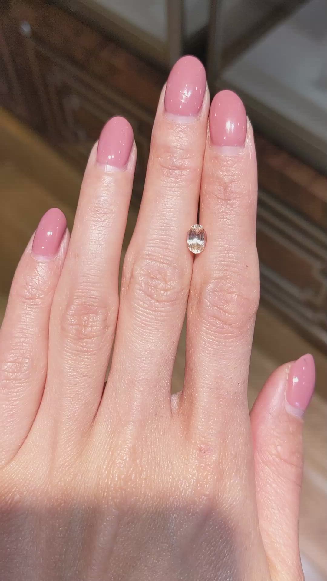 1.06 Ct. Yellow Sapphire from Ceylon (Sri Lanka) Size Video