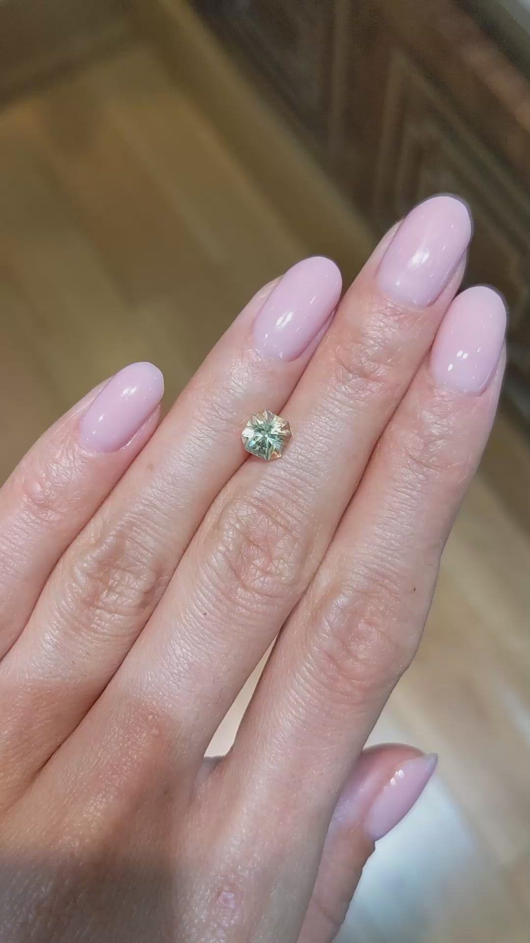 1.36 Ct. Yellow Sapphire from Ceylon (Sri Lanka) Size Video