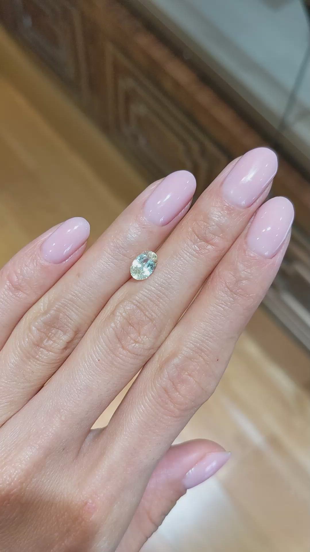 1.41 Ct. Yellow Sapphire from Ceylon (Sri Lanka) Size Video