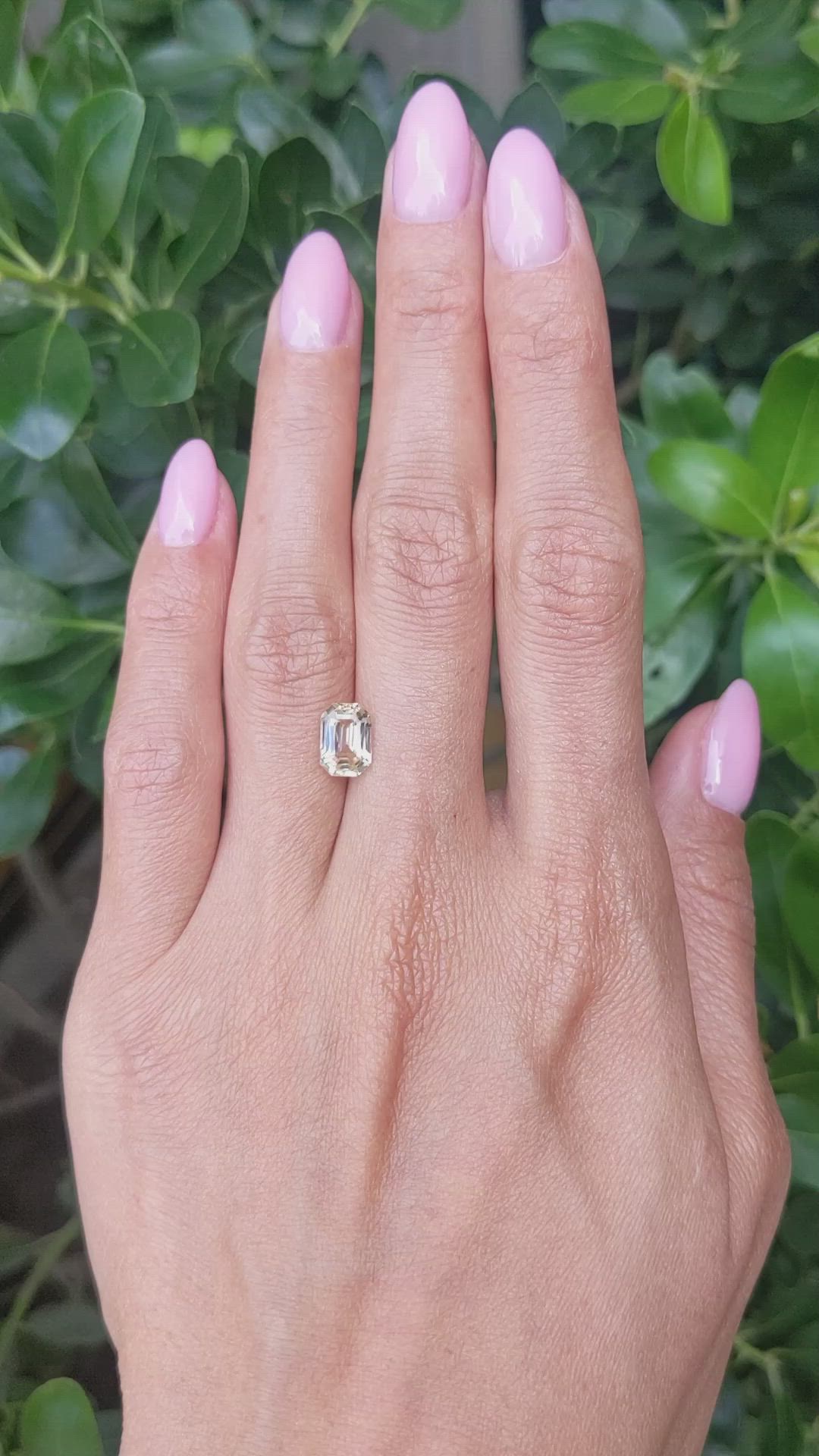 2.56 Ct. Yellow Sapphire from Ceylon (Sri Lanka) Size Video